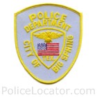 Big Spring Police Department Patch