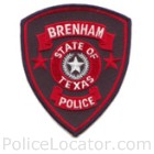 Brenham Police Department Patch