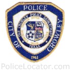Crowley Police Department Patch