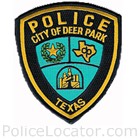 Deer Park Police Department Patch