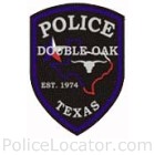 Double Oak Police Department Patch