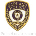 Garland Police Department Patch