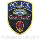 Granbury Police Department Patch