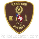 Hansford County Sheriff's Office Patch