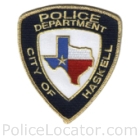 Haskell Police Department Patch