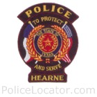 Hearne Police Department Patch