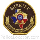 Henderson County Sheriff's Office Patch
