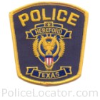 Hereford Police Department Patch