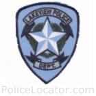 Lakeview Police Department Patch