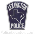 Lexington Police Department Patch