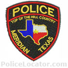Meridian Police Department Patch