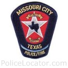 Missouri City Police Department Patch