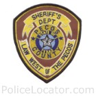 Pecos County Sheriff's Office Patch