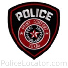 Point Comfort Police Department Patch