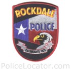 Rockdale Police Department Patch