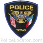 Savoy Police Department Patch