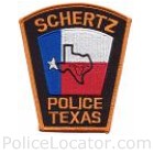 Schertz Police Department Patch