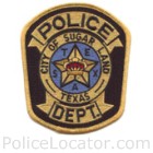 Sugar Land Police Department Patch
