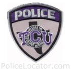 Texas Christian University Police Department Patch