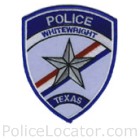 Whitewright Police Department Patch