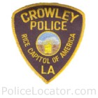 Crowley Police Department Patch