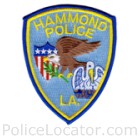Hammond Police Department Patch
