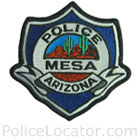 Mesa Police Department Patch