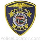 Safford Police Department Patch