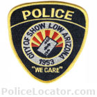 Show Low Police Department Patch