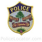 Baxley Police Department Patch