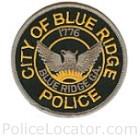 Blue Ridge City Police Department Patch
