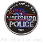 Carrollton Police Department Patch