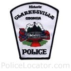 Clarkesville Police Department Patch