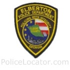 Elberton Police Department Patch