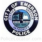 Emerson Police Department Patch