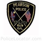 Pearson Police Department Patch