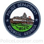 Roswell Police Department Patch