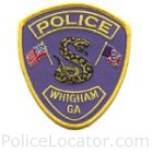 Whigham Police Department Patch
