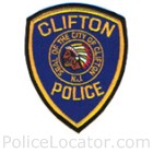 Clifton Police Department Patch