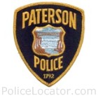 Paterson Police Department Patch