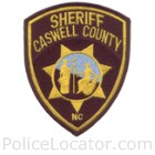 Caswell County Sheriff's Office Patch