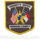 Durham County Sheriff's Office Patch