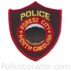 Forest City Police Department Patch