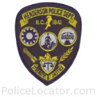 Henderson Police Department Patch