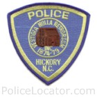 Hickory Police Department Patch