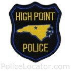 High Point Police Department Patch