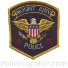 Mount Airy Police Department Patch