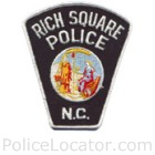 Rich Square Police Department Patch