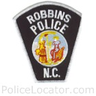 Robbins Police Department Patch