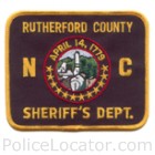Rutherford County Sheriff's Office Patch